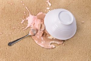 Remove Ice Cream Stains from your Carpet