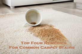 Top Four Remedies For Common Carpet Stains